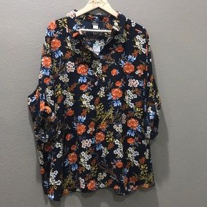 ❤️2/$10 Simply Emma Floral Blouse